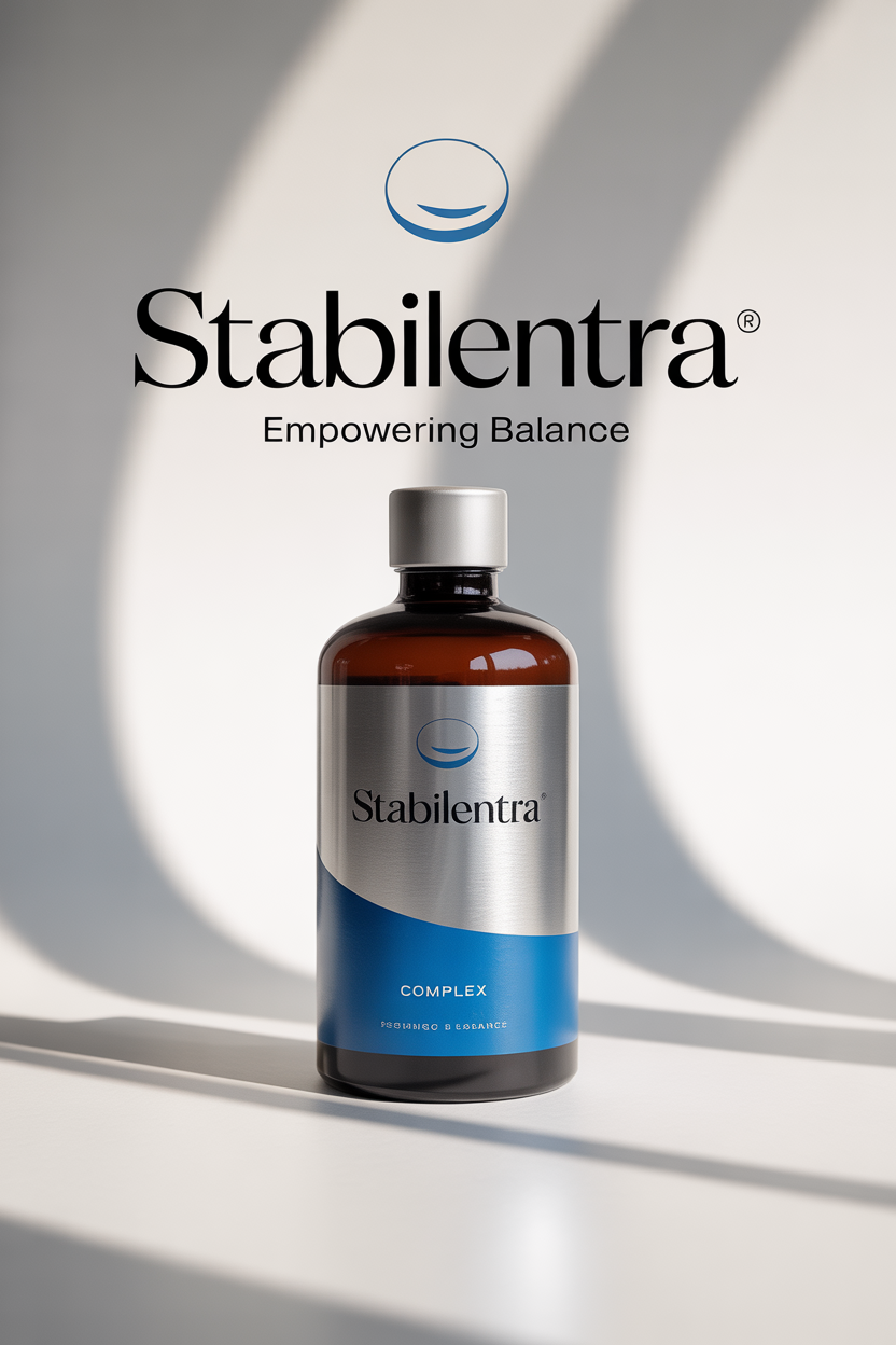 Stabilentra product packaging showing the balanced complex bottle